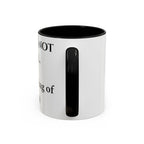 Accent Coffee Mug - "Coffee Is Not A Meal, You Jittery Bag of Cortisol" Funny Sarcastic Coffee Mug