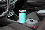 The Deep End | 20oz Insulated Tumbler w/ 2 Straws – Teal