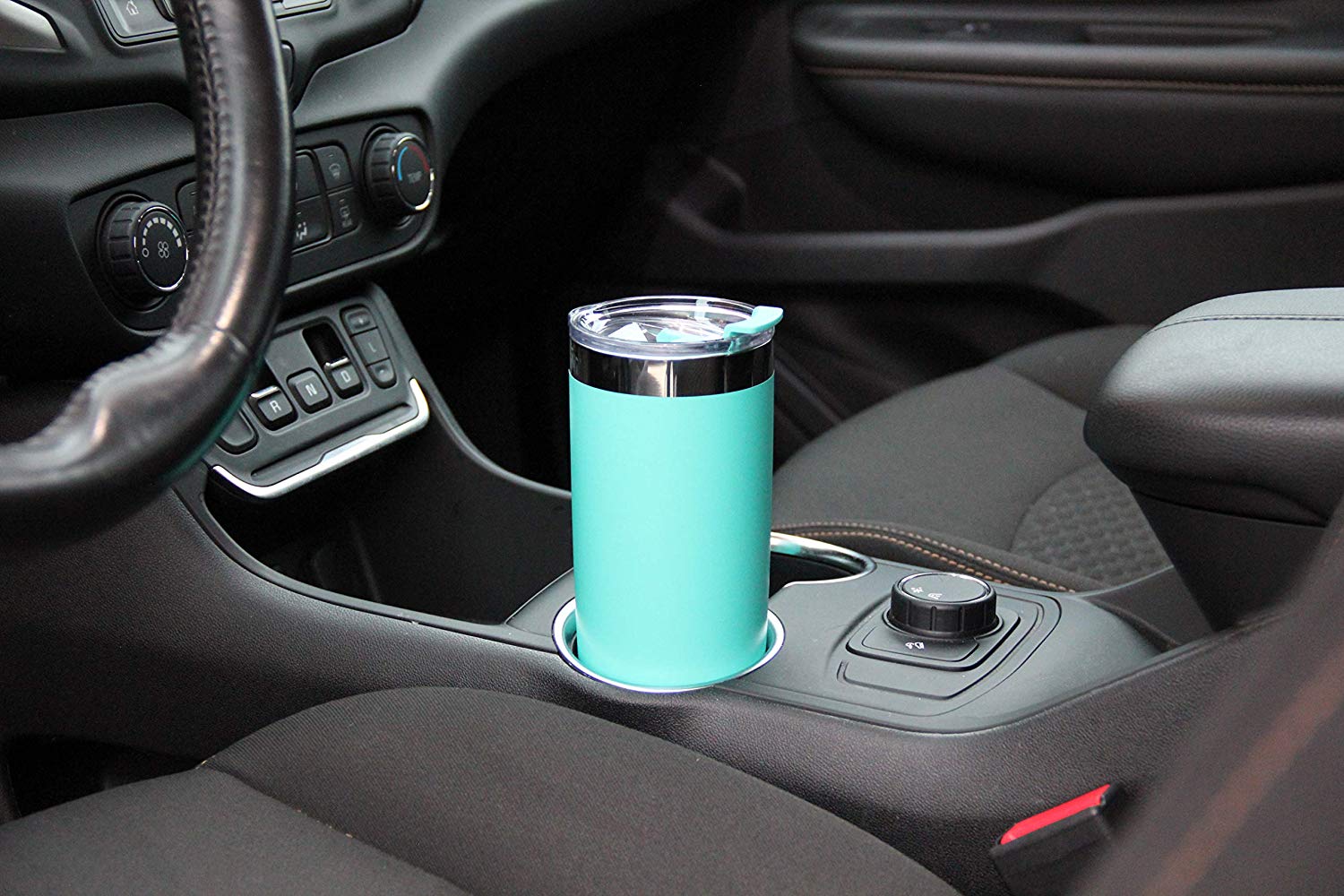 The Deep End | 20oz Insulated Tumbler w/ 2 Straws – Teal