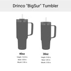 The Giant -  30oz Tumbler with Handle (Black)
