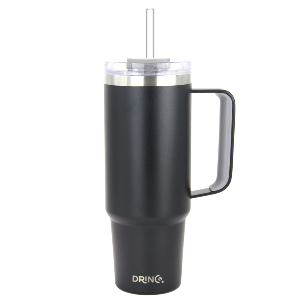The Giant -  30oz Tumbler with Handle (Black)