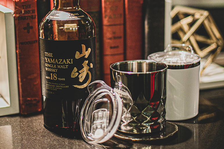 The Tipsy | 10oz Vacuum Insulated Whiskey Glass