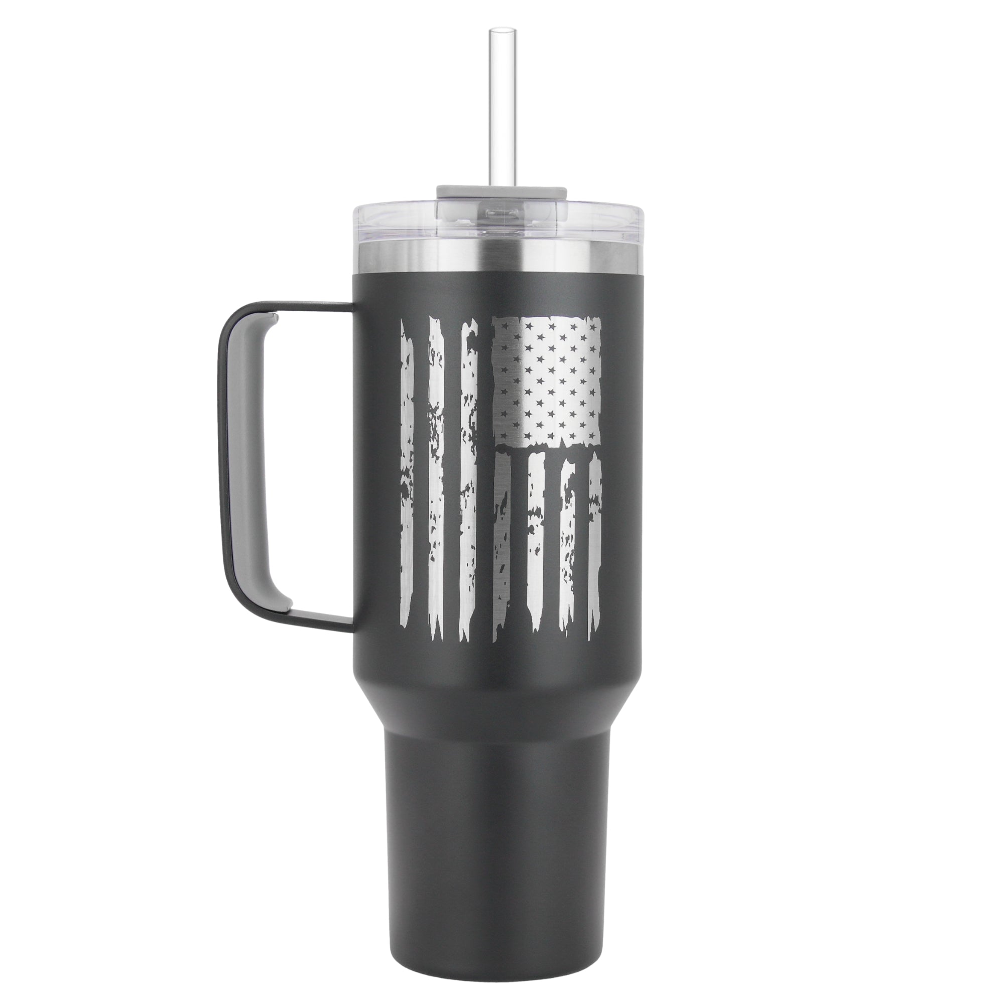 The Giant (But Way Cooler) Tumbler with Handle (Black)