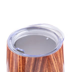 The Wannabe 12oz Insulated Wine Tumbler Glass (Woodland)