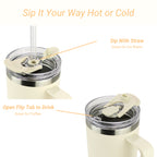 The Oatmilk | 30oz Insulated Tumbler with Handle